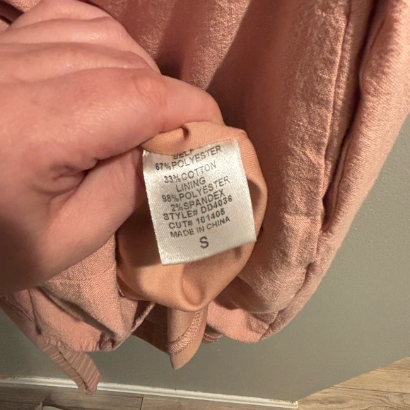 Pink Backless Halter Dress – Size S - Picture 8 of 9